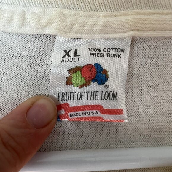 Vintage University of Virginia UVA Tennis Classic T-shirt Fruit of Loom USA XL - Picture 8 of 16